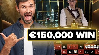 INSANE ROULETTE WIN - €150,000 IN 15 MINUTES!