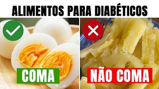 OS 5 PIORES ALIMENTOS pros DIABÉTICOS (E 3 que AJUDAM a REVERTER a DOENÇA) - Aula 22| Dr. Turí Souza