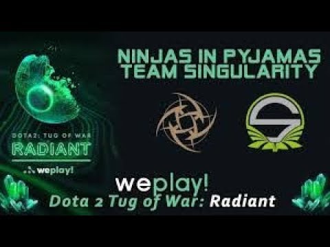 NiP vs Singularity | WePlay! Dota 2 Tug of War: Radiant