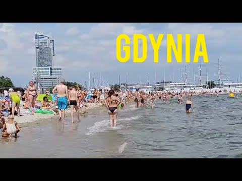 Gdynia Poland Beach #Plaża Miejska#Bulwar Nadmorski#Lato 2021