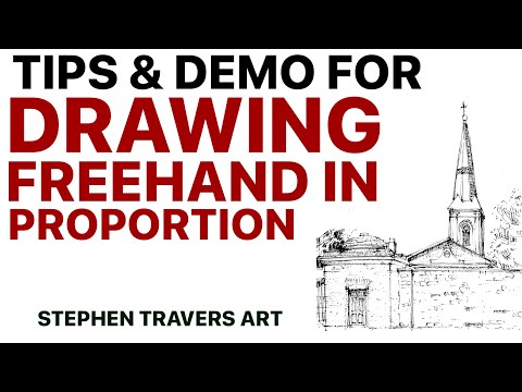 Drawing in Proportion Technique & Demo