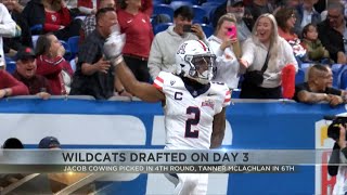 Arizona's Jacob Cowing, Tanner McLachlan drafted by 49ers, Bengals