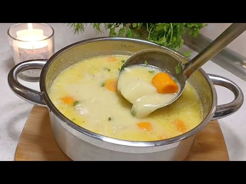 Recipe for the most beautiful chicken soup that everyone loves! Fast, tasty and cheap 🍲