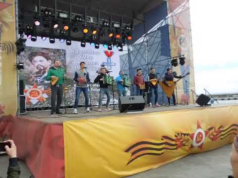 Казаки в Ялте 9 мая -1