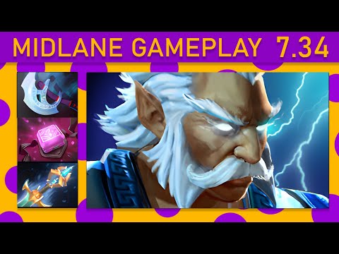 ⭐ Zeus Mid Gameplay - Dota 2 Top MMR