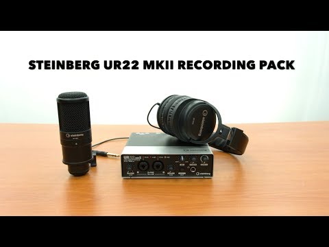 Steinberg UR22 MKII Recording Pack | Gear4music