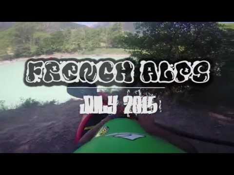 Kayaking French Alps 2015 (GOPRO HERO 3+)