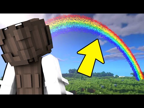 HO COSTRUITO UN ARCOBALENO GIGANTE - MINECRAFT ITA