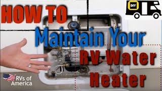 How to drain your RV or travel trailer water heater for new RVers. MUST know! Winterizing RV. (2020)