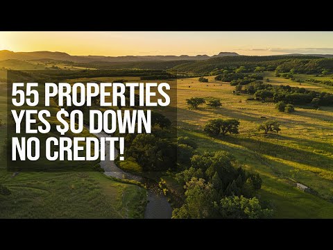 Affordable Land For Sale: 55 Properties with Owner Financing & $16k Instant Equity