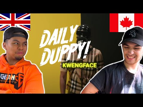 CANADIANS REACT TO UK DRILL - Kwengface - Daily Duppy | GRM Daily
