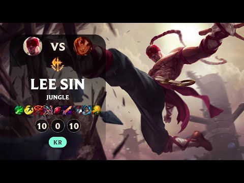 Lee Sin vs Taliyah - Jungle - GrandMaster - League of Legends