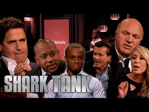 The Sharks Get Into A Heated Fight Over Scholly! | Shark Tank US | Shark Tank Global