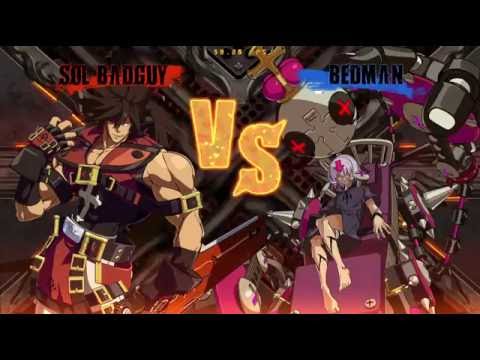 GGXRD: ShadowKazuni(Bedman) vs Zanza(Sol Badguy) 2