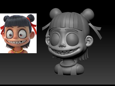 ZBrush Cartoon Character3