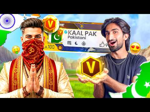 I Gifted VBADGE To @KaalGamerz In Pakistan Server😍- Garena Free Fire