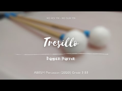 ABRSM Percussion 2020 Grade 3 B3 - Tresillo, by Harron