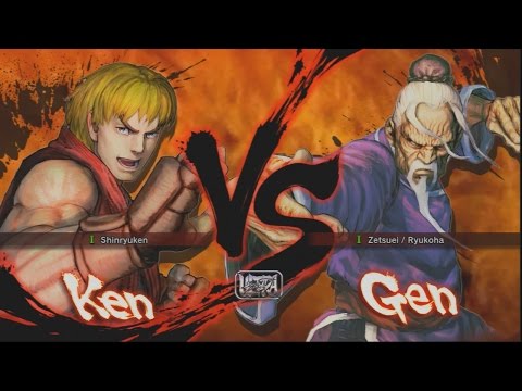 Ultra Street Fighter 4 Day 1 - NGL Chris vs. RZR Xian - Evo 2014