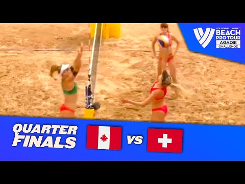 Megan/Nicole vs. Böbner/Vergé-Depré, Z. - Quarter Final Highlights Agadir 2022 #BeachProTour