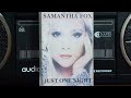 ORIGINAL CASSETTE FULL ALBUM JUST ONE NIGHT SAMANTHA FOX ANOTHER WOMAN TOO MANY PEOPLE 1991