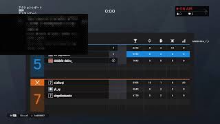 R6Sミニクラン戦　お姉ちゃんの腹巻き戦