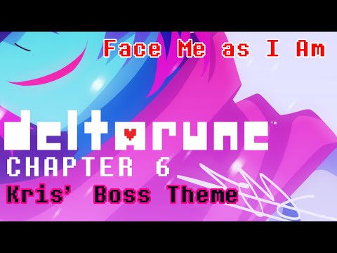 DELTARUNE UST - Face Me as I Am [Soul VS Kris]