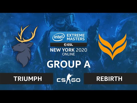 CS:GO - Rebirth vs Triumph [Dust2] Map 1 - IEM New York 2020 - Group A - NA