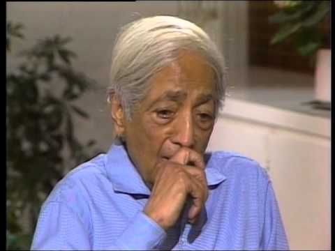J. Krishnamurti - Ojai 1982 - Discussion with Scientists 2 - Psychological suffering