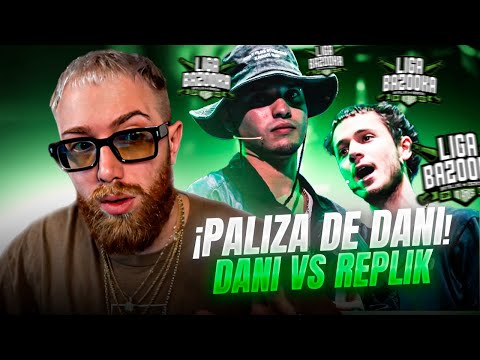 ¡DANI SE EMBOLSA Y RETIRA A REPLIK! | REPLIK VS DANI LIGA BAZOOKA