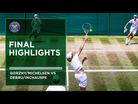 Debru / Inchauspe vs. Gorzny / Michelsen | Boys' Doubles Final Highlights | Wimbledon 2022