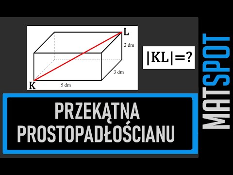 Diagonal of a cuboid - Matura 2019 task 21