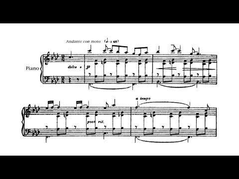 Leo Ornstein - 6 Water Colors, SO. 67 (audio + sheet music)