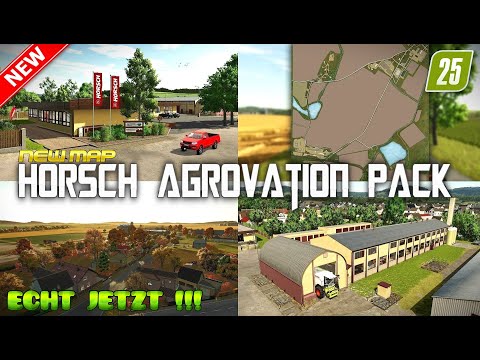 FS25🆕NEW MAP: HORSCH AgroVation Pack+ Construction Tips✅FOR ALL✅#FS25 #LS25