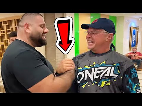 JOHN BRZENK GRIPS UP WITH LEVAN