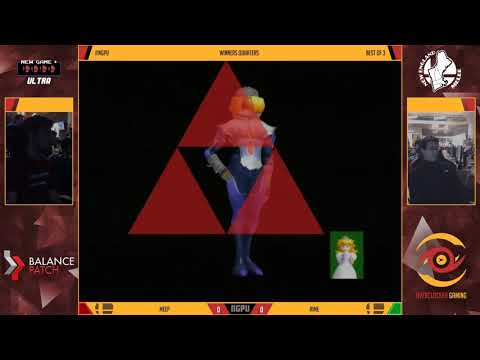 NGPU 55 SSBM - meep (Sheik) vs. rime (Peach) - Melee WQF