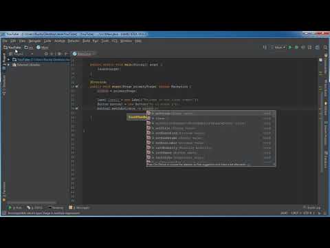 04 JavaFX Java GUI Tutorial   4   Switching Scenes