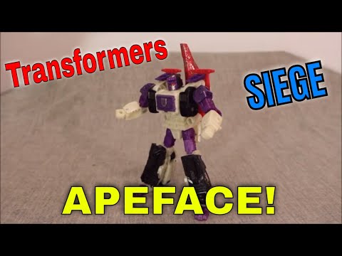 Transformers Siege Apeface (Slightly Customized) - GotBot True Review NUMBER 631