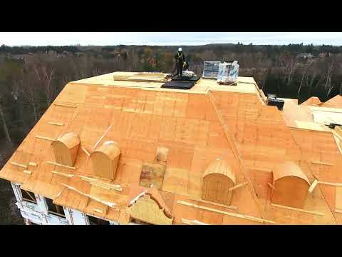 Grand Manor Shingle and Flat Roof Project in Stouffville ON