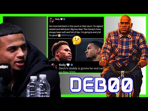 CONFIRMED: ROLLY ROMERO ANNOUNCES DEVIN HANEY FIGHT DONE FOR MAY 30 ! & REPEATS RYAN TALKING POINTS