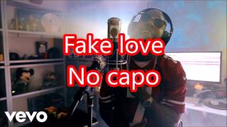 fake love drake eric bellinger acoustic lyrics chords edited