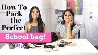How To Pack the Perfect School Bag ft. Infinitely Cindy! | The Intern Queen