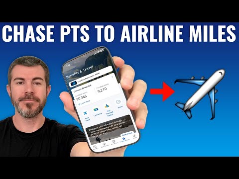 How to Transfer Chase Points to Airline Miles
