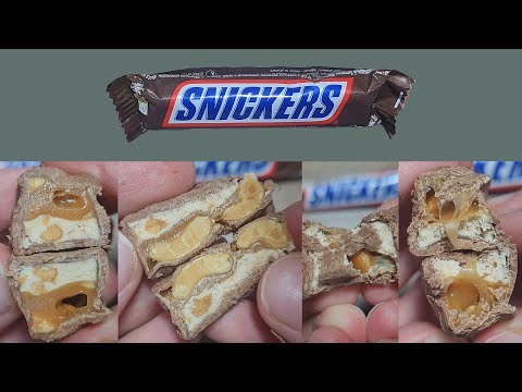 Small Snickers unpacking