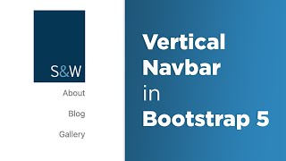Bootstrap 5 RESPONSIVE Sidebar / Vertical Navigation