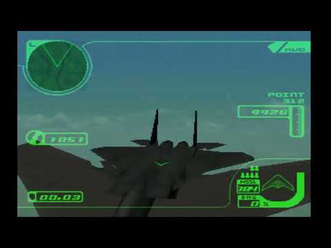 Ace Combat 3 | Free Mission Play | X-49 Night Raven (Re-upload)