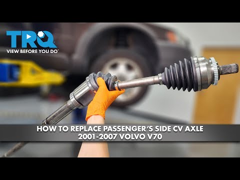 How to Replace Passenger's Side CV Axle 2001-2007 Volvo V70