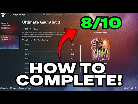 HOW to COMPLETE ULTIMATE GAUNTLET 3 OBJECTIVE! FAST