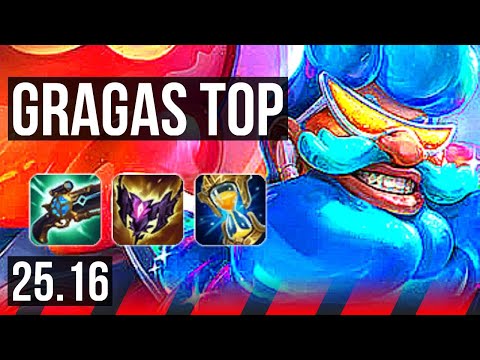 GRAGAS vs IRELIA (TOP) | KR Master | 25.16