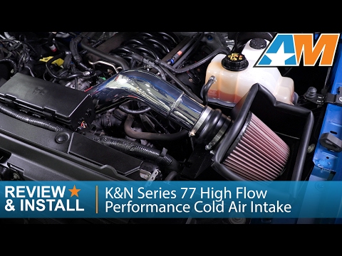 2011-2014 Ford F-150(5.0L) K&N Series 77 High Flow Performance Cold Air Intake Review & Install