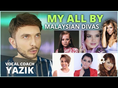 Vocal Coach YAZIK reacts to My All -Siti Nurhaliza, Liza Hanim, Siti Sarah, Ning Baizura, Misha Omar